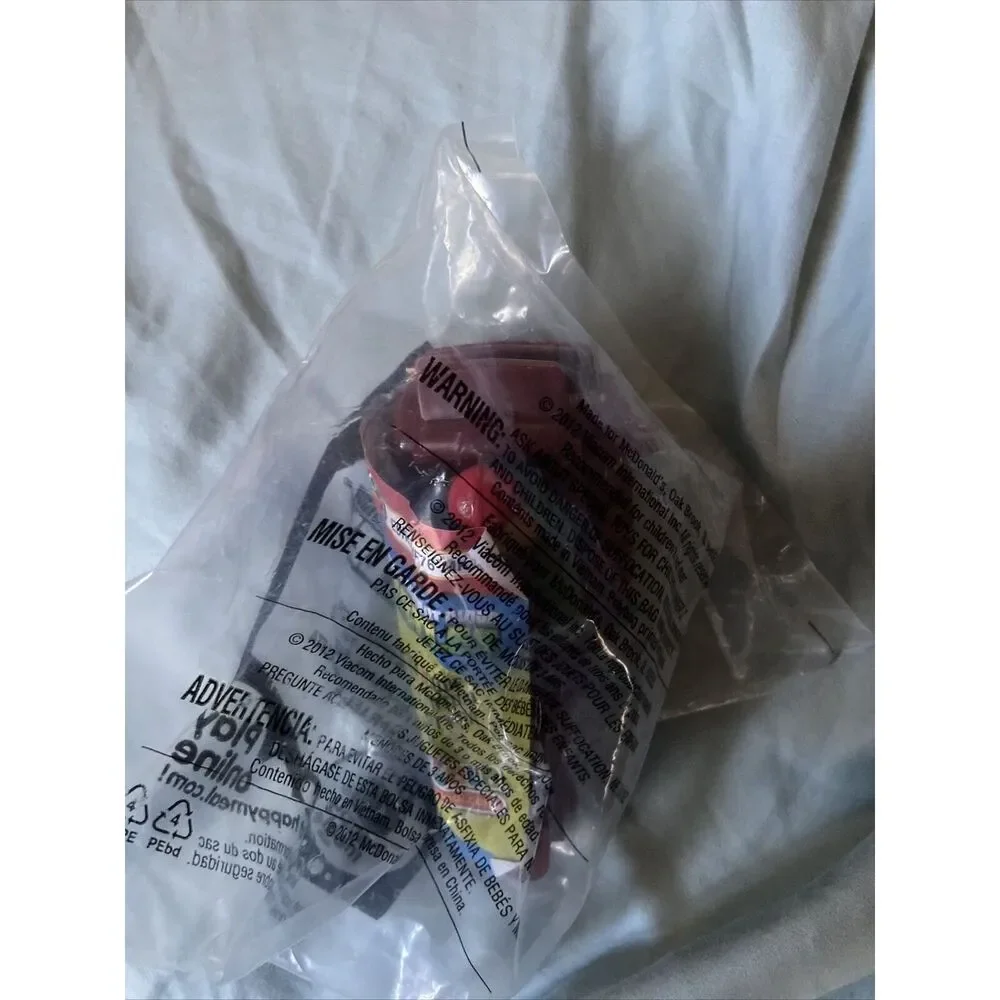 Teenage Mutant Ninja Turtles Happy Meal Toy #3 Raphael Cycle 2013 SEALED